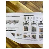 Retails for $120! Baby Bassinets Bedside Sleeper 5 in 1,Bedside Bassinet for Baby with Mattress,Diaper Table, Storage Layer,Mosquito Net,7-level adjustable height , one-touch folding for travel with i