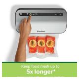 Retails for $100! FoodSaver Preserve Vacuum Sealer, Special Value 14-Piece Starter Kit