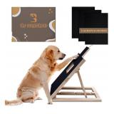BAWYCHEWS The ScratchPad - Dog Nail Scratch Board - Adjustable Scratching Pad with Treat Box, Lock & 2 Extra Sandpapers - Premium Dog Nail Filer for Puppy, Small, Medium Dogs