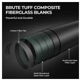 KastKing Brutus Fishing Rod and Reel Combo, Spinning & SpinCast Combo, Custom Tackle Kit, Pre-Spooled Line, Brute Tuff 2Pc Blanks, Stainless Steel Guide, EVA Handles, Custom Graphite Reel Seat