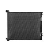 Retractable Baby Gate for Doorways and Stairs, Mesh Safety Gate for Pet, Indoor & Outdoor Use, One-Hand Operation, Easy Installation, 33.6" Tall, Expands to 55" Wide Black,33.6"x55"