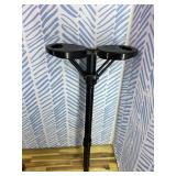 ALEVMOOM Folding Walking Cane with Seat for Men & Women,2-in-1 Adjustable Portable Cane Chair,Walking Stick with Seat for Seniors & Adults,Crutches Stool with Carry Bag for Hiking Traveling