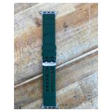 Kethink Sport Band for Apple Watch 44mm 42mm, Man Breathable Strap Soft Silicone Band Replacement for iWatch Series SE/6 5/4/3/2/1 (BLACK, 42/44 mm)