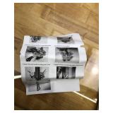 Saker Drywall Cutting Tool Foldable: Drywall Cutter for Wall,Build,Decoration - Gypsum Board Cutting with 19 Wheels (Orange)