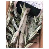 LOMANTO Artificial Olive Tree, Silk, Green