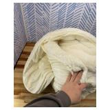 Bedsure GentleSoft Fluffy Cream Throw Blanket Decorative Blankets for Bed Couch Sofa, Cream Decor Sherpa Fleece Soft Cozy Fuzzy Plush Thick Warm Faux Fur Decorations, Ivory Baby Girl Gifts, 50x60