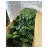 Retails $315! National Tree Company 7-Ft Feel-Real Pacific Mixed Pine 350-Light Artificial Christmas Tree, Green