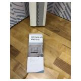 MYshade Blackout Cordless Cellular Shades Honeycomb Shade for Indoor Windows Room Darkening Blinds for Home Office Pull Down Window Shades Easy to Install 30.5 inch Wide, H72 White Pleated Shade