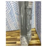 Reinforced 42 Tall x 100 Wide Retractable Baby Gates Extra Tall Dog Gate with Rods to Prevent Crawling Through, Pet Gate for Large Openings Extra Wide Mesh Baby Gate for Stairs, Gray