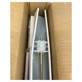 Lotus & Windoware Cordless, 2 Inch Faux Wood Blind, 35" Wide x 36" Long, Window Blinds, Blinds & Shades, Blinds for Indoor Windows, Embossed, Bright White