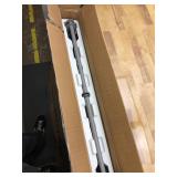 AZTCLIGHT Byliable Folding Table 6ft Portable Heavy Duty Plastic Fold-in-Half Utility Foldable Table Plastic Dining Table Indoor Outdoor for Camping, Picnic and Party, White