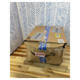 JANZAA King Comforter Set Creamy White Ruffle Comforter with 2 Pillowcase Soft King Size Bed Set Vintage Farmhouse Bed Comforter Set Fluffy Shabby Chic Bedding for All Season