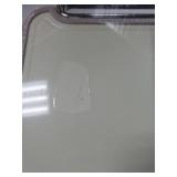 Stainless Steel Cutting Board Double Sided Steel Food Grade PP, Large Chopping Board for Meat and Kitchen, Non-Slip 16 Ã 11. Factory Sealed but Plastic Side is Scratched due to Box Damage - Retail: