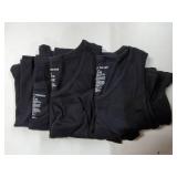 Tank Top for Men 3 Pack - Ultra Soft, Lightweight 100% Cotton Undershirt for Men - Black