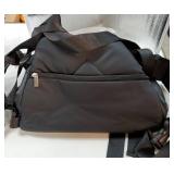 Small Dog Car Seat Under 7lbs Luxury PU Leather Dog Booster Seat with Safety Belt, Soft Cushion, Can be Used as Pet Front Carrier Backpack Black - Retail: $32