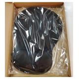 Gel Wrist Rest Mouse Pad-Ergonomic Office Mousepad with Wrist Support-Non-Slip, Design Desk Accessories Mat for Home&Game Decor (01Black) - Retail: $10