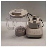 bella 10 Speed Countertop Blender, Juicer & Smoothie Maker, Fits-anywhereâ¢ Kitchenware, Slim Flip & Store Design, Dishwasher Safe 48oz Capacity Pitcher & Lid, Stainless Steel Blade, 450 Watt, Oat