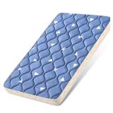 Baby Bassinet Mattress 33x 19 inches- Firm Support and Comfort Premium Foam, Noiseless and Odorless, Hypoallergenic Small Crib Mattress, Fits Moses Basket, Dual Sided with Soft Breathable Fabric - Ret