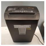 12-Sheet Cross Cut Paper Shredder, 5.5 Gal Home Office Heavy Duty Shredder for Paper, Credit Card, Mail, Staples, with Transparent Window, High Security Level P-4 (C275-A) - Retail: $65