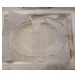 Fruit Bowl for Kitchen Counter - 3 Tier Ceramic Fruit Rack, Fruit Basket for Fresh Fruit&Veggies, Tiered Fruit Platter Serving Trays for Party - Retail: $40