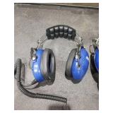 Racing Electronics Blue Headsets