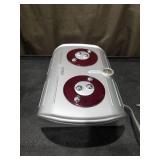 HOMEDICS SHIATSU Foot Massager FM-CRC-2 With Heat FOOT PLEASER