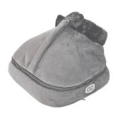 TRAKK Comfortable Shiatsu Foot Massager and Warmer  Gray