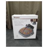 TRAKK Comfortable Shiatsu Foot Massager and Warmer  Gray