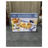 CWC 20-Piece Bread & Board Baking Set