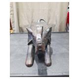 Hand Carved Wooden Elephant Figurine