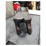 Hand Carved Wooden Elephant Figurine