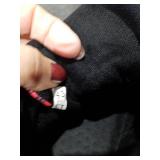 Black and Red Graphic Print High Top Sneakers Size 43