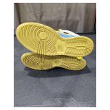 Nike High Top Sneakers Blue Yellow White Size 11