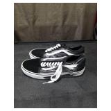 Vans Old Skool Black and White Skate Shoes Size 10.5