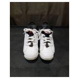 Air Jordan 6 Retro White Sneakers Size 7 Youth