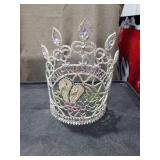 Decorative Crystal Pageant Crowns Set