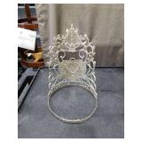 Decorative Crystal Pageant Crowns Set