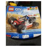 LEGO City Mixed Pieces Lot with Storage Container