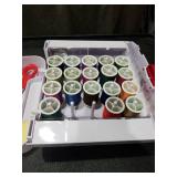 Singer Thread Storage Box with Assorted Threads