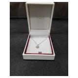 Shane Co. Sterling Silver Snowflake Pendant Necklace