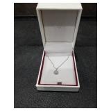 Shane Co. Sterling Silver Snowflake Pendant Necklace