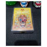 Day of the Dead Sugar Skull Collection with Playing Cards