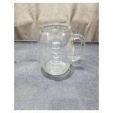 Glass Measuring Cup with Embossed Markings