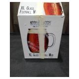 Glass Measuring Cup with Embossed Markings