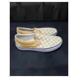 Vans Classic Slip-On Checkerboard Yellow/White Shoes
