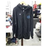 NFL Draft Black Zip-Up Hoodie Size 3XL