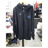 NFL Draft Black Zip-Up Hoodie Size 3XL