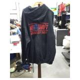 NFL Draft Black Zip-Up Hoodie Size 3XL