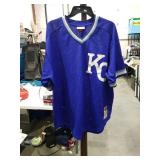 Kansas City Royals Mesh Baseball Jersey Size 2XL