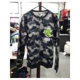Highly CLQ Camo Print Crewneck Sweatshirt Size Large